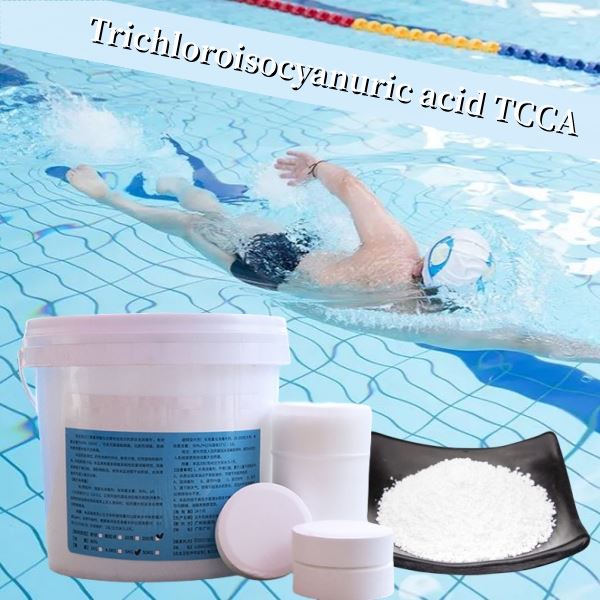 Venda quente de produtos químicos para piscina Ácido tricloroisocianúrico TCCA 90 Tablet Cloro Tablet