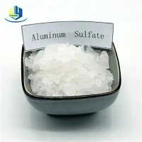 Comprimido de sulfato de alumínio sem ferro usado industrial