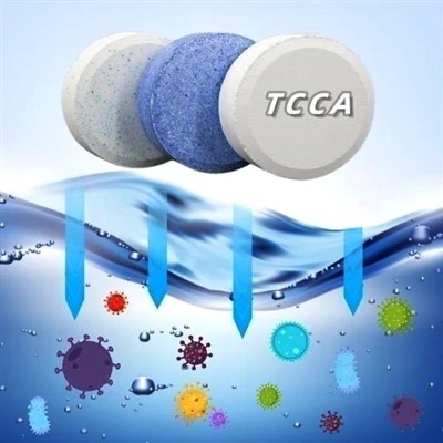 Esterilização eficiente e TCCA de alta qualidade no tratamento de água