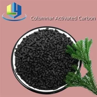 Fornecimento direto da fábrica Tratamento de água potável de alta qualidade com base em casca de coco 4mm pellets de carvão ativado cilíndrico