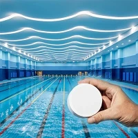 Piscina efervescente rápida de 90% TCCA com água limpa