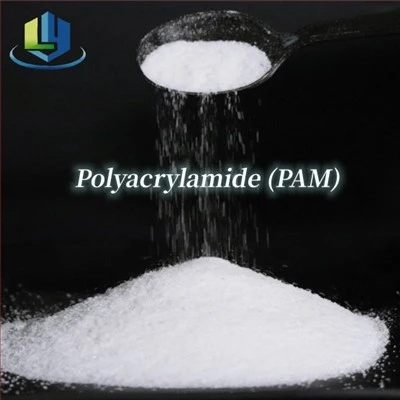 Fabricante Lvyuan fornece poliacrilamida PAM APAM NPAM CPAM para aplicação em campos de petróleo e fluidos de perfuração para tratamento de esgoto