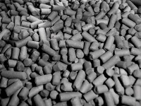 Carvão ativado colunar de alta qualidade do fabricante para absorver gases residuais