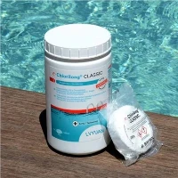 Pastilhas de Cloro Swim Safe Desinfetante Premium para Água de Piscinas