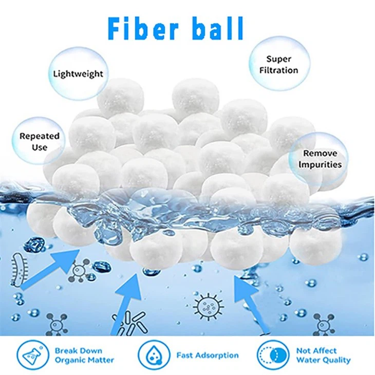 Como limpar as bolas do filtro da piscina?