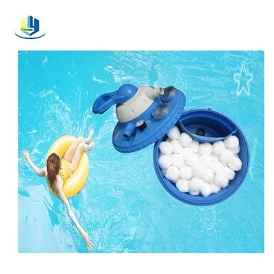 Substituição Areia Bacteriana Alcalina Água Mídia Poliéster Natação Piscina Filtro Fibra Bola