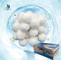 meios de filtro Eco-amigáveis da fibra das bolas de filtro da associação 700g para filtros de areia da piscina