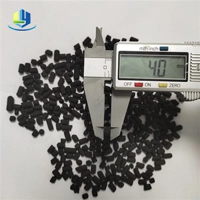 Granel 4mm Purificador de Ar Carvão Ativado Pellets Carvão Ativo Granular Carvão Ativado MSDS