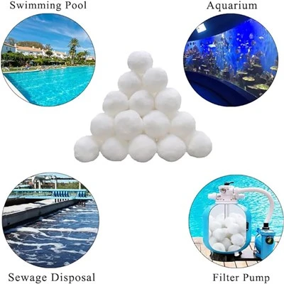 Bola de filtro Bio Balls Filtro de aquário usado meio filtrante