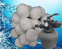 Bolas de filtro de piscina para piscina acima do solo, bolas de filtro de areia ecológicas reutilizáveis em vez de areia